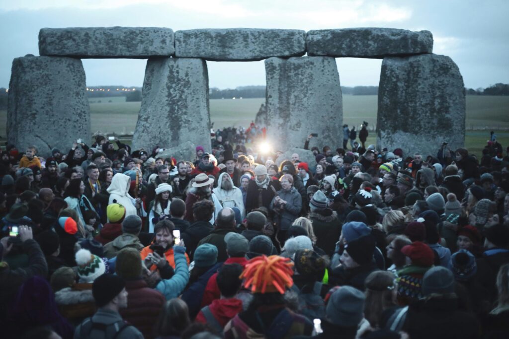 Winter Solstice celebration at Stonehenge